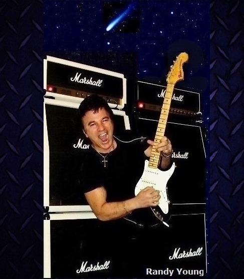 Randy Young — House of Blues, shooting star, Marshall stack