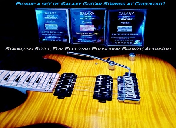 Galaxy Premium Guitar Strings — pickup at checkout