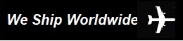 We Ship Worldwide
