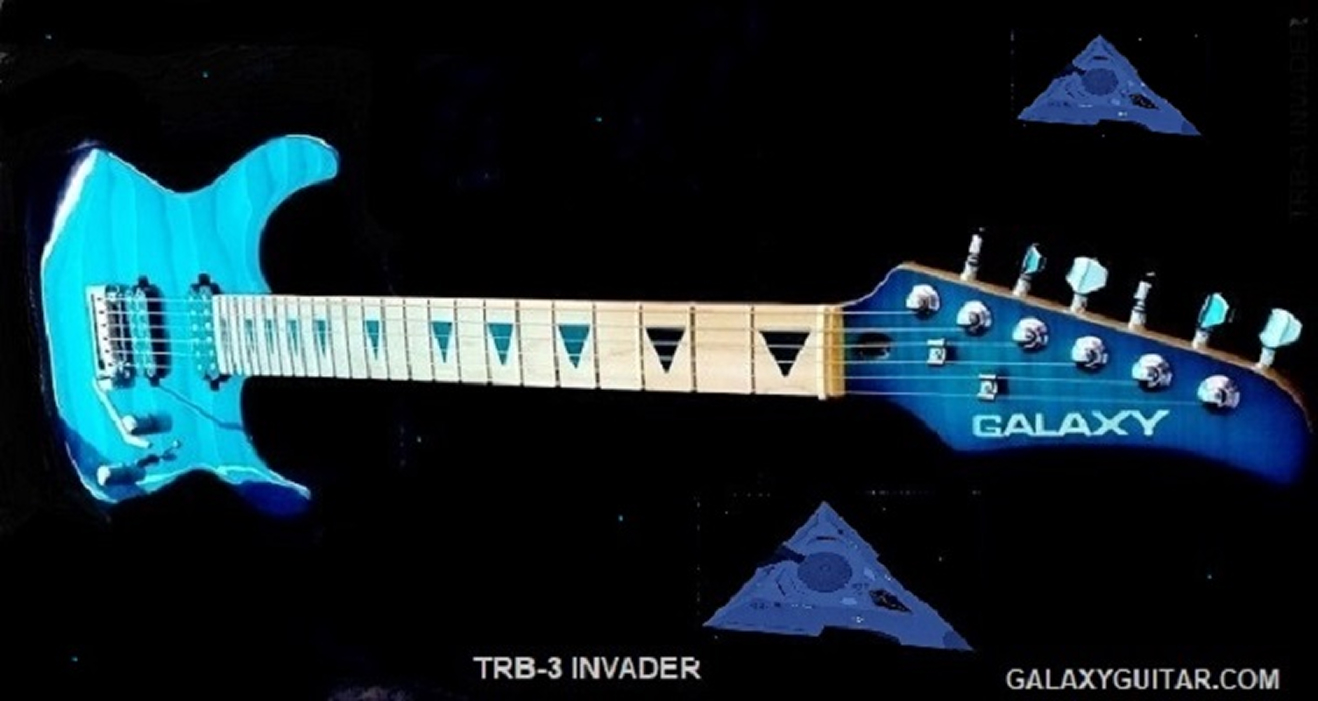 Caribbean Blue Burst Invader