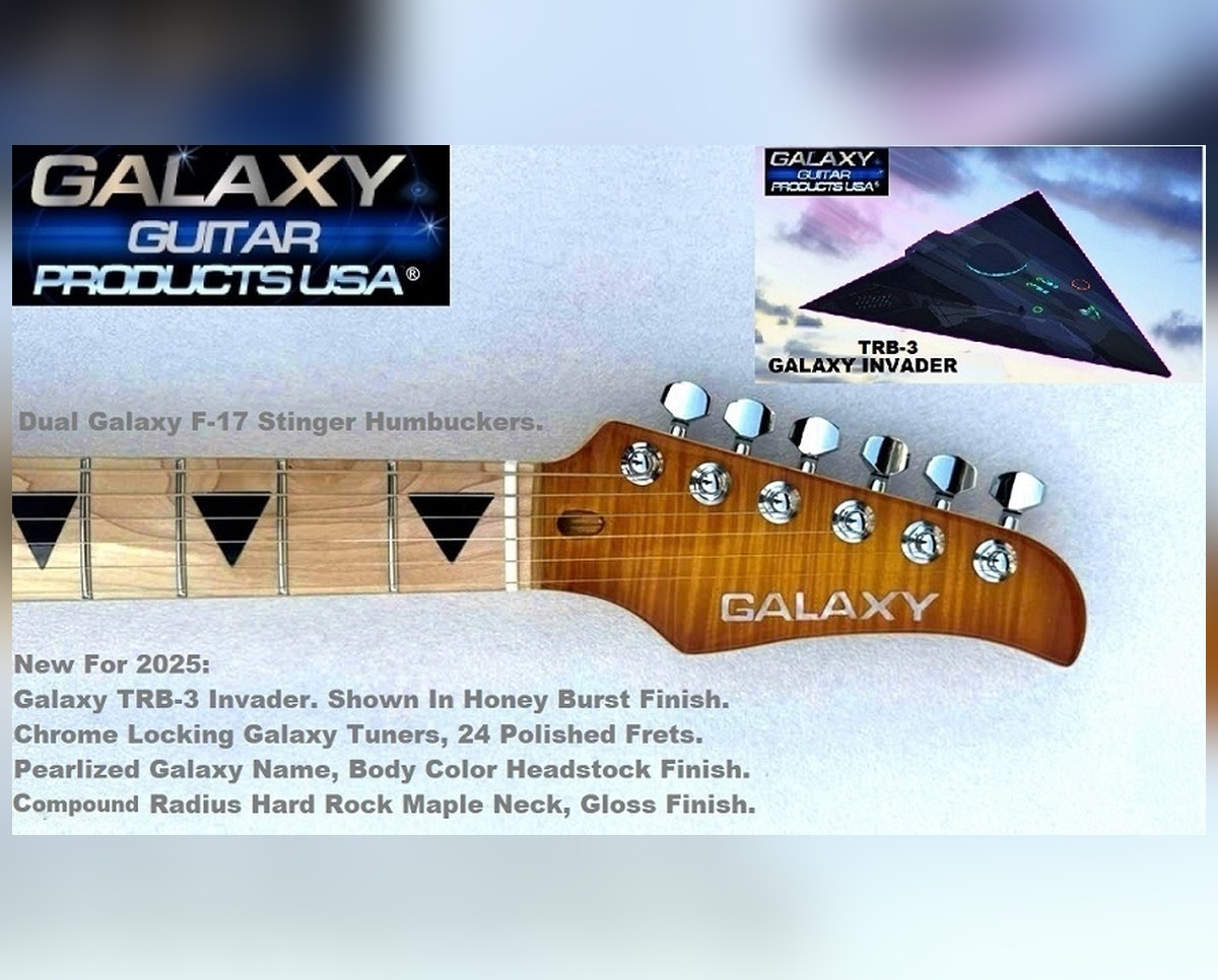 Honey Burst Headstock
