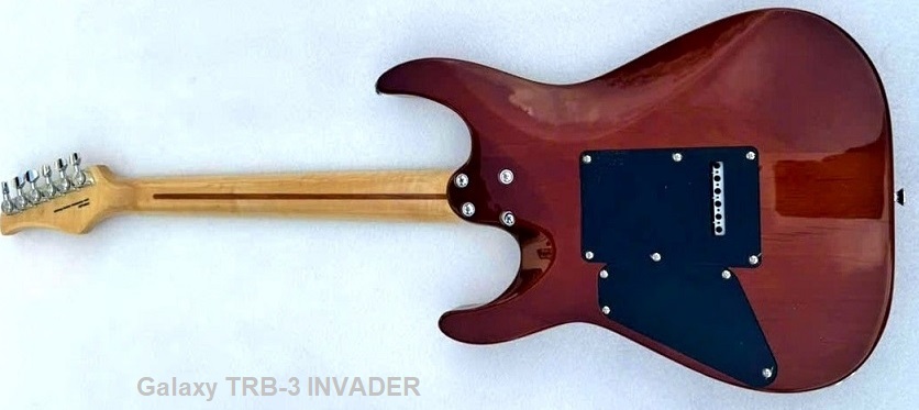 Galaxy TRB-3 Invader Honey Burst Back View